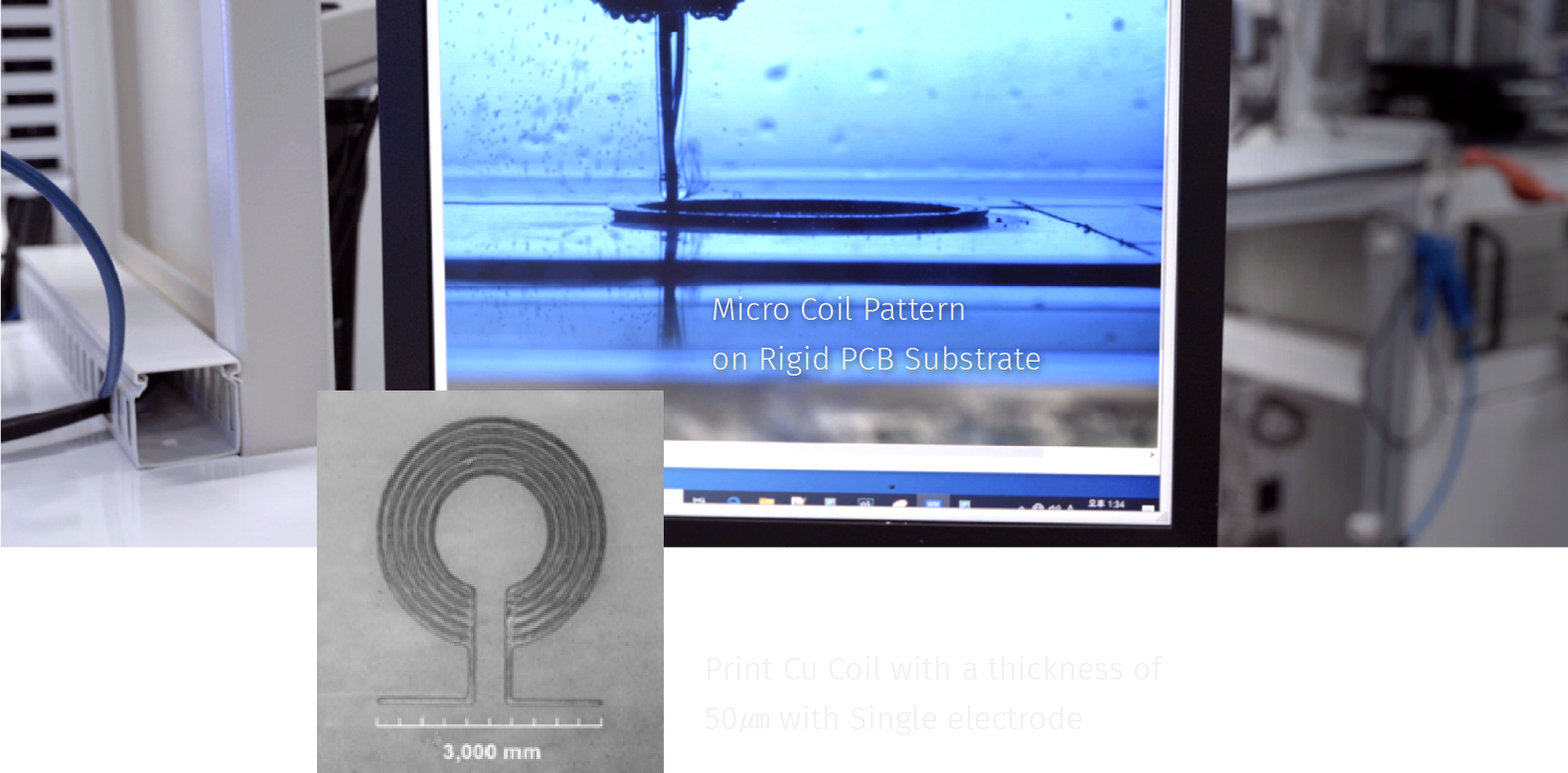 Bonding Material or Direct Circuit Printing